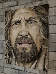 The Big Lebowski Painting Original