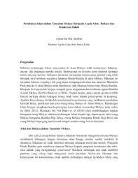 Universitas bengkulu (unib), sekolah tinggi agama islam negeri (stain) makanan julukan : Doc Peradaban Islam Dalam Tamadun Melayu Daripada Aspek Adat Budaya Dan Pemikiran Politik Amran Mat Arriffen Academia Edu