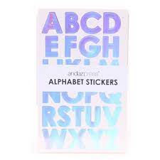 Unfollow alphabet stickers pink to stop getting updates on your ebay feed. Holographic Alphabet Sticker Letters