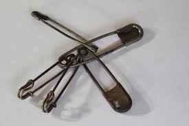 Shop with confidence on ebay! Old Brass Horse Blanket Pins Huge Safety Pin Style Fasteners For Kilts Blankets