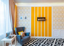 Dengan warna cat yang tepat, maka membuat tampilan rumah menjadi lebih indah cantik dan tentunya bikin nyaman enak dipandang. Dinding Dalaman Berjalur Semua Rahsia Hiasan Dinding Yang Berjaya