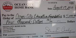 Connect with us on linkedin. Oc Home Bank Supports Our Fundraiser Ocean City Education Foundation
