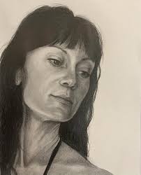 This is what my cats were helping me draw 😆( see previous reel). The  beautiful @___t_i_n_y___ kindly came to my studio for a photo shoot for  references for drawing and painting- thank