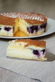 Gateau Magique Aux Myrtilles Et Au Citron Gateau Magique Gourmandise Recette Gouter