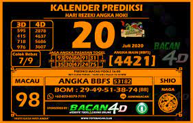 Kalender Prediksi Togel Toto Macau 16 00 20 Juli 2020 Bacan4d Kalender Shio 25 Juli
