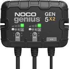 Amazon Com Noco Genius Gen5x2 2 Bank 10 Amp 5 Amp Per Bank Fully Automatic Smart Marine Charger 12v Onb In 2021 Battery Charger Smart Charger Battery Charger 12v