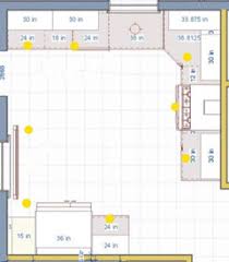 Spacing can lights in kitchen. Recessed Lighting Layout For Kitchen