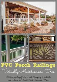 Front porch exterior custom railing fabricated and installed by capozzoli stairwork,. Vinyl Porch Railing Ideas For Porches And Decks