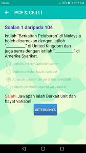 You are advised to use the attached data sheets. Peperiksaan Pce Dan Ceilli Malaysia For Android Apk Download
