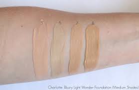 Charlotte Tilbury Light Wonder Foundation Review Tilbury Try On A Little Pop Of Coral Charlotte Tilbury Tilbury Foundation Swatches