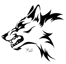 Snarling Wolf Head Tattoo By Captainmorwen On Deviantart Tribal Wolf Tattoo Tattoo Design Drawings Wolf Head Drawing