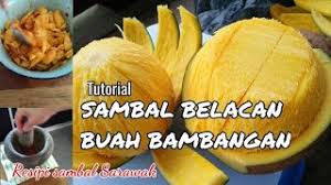 Sambal mangga merupakan sambal yang mempunyai cita rasa khas, terutama rasa segar sambal mangga (untuk 4 porsi). Sambal Belacan Buah Asam Bambangan Dari Sarawak Youtube