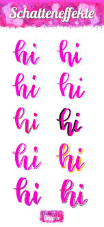 5 Tipps Zum Schattieren Brush Lettering Bunte Galerie Lettering Alphabet Buchstaben Schriftzug Design