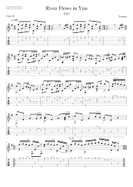 Brooklyn (/ ˈ b r ʊ k l ɪ n /) is a borough of new york city, coextensive with kings county, in the u.s. Yiruma River Flows In You Sheet Music For Guitar Solo Download And Print In Pdf Or Midi Free Sheet Music Musescore Com