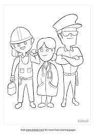 Then give toddlers, preschoolers, kindergartners, and grade 1 students crayons, markers or colored pencils to decorate their coloring sheet. Community Coloring Pages Free People Coloring Pages Kidadl