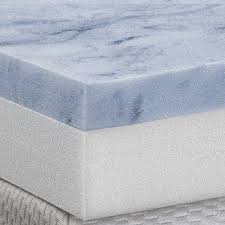 Serenia Sleep 4 Inch Two Layer Topper Gel Memory Foam Made In The Usa Memory Foam Mattress Topper Memory Foam Topper Gel Memory Foam Mattress