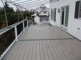The azek harvest collection is designed to outlast other wood alternatives. Decks R Us Llc On Twitter Love This Combination Of Azek Slate Gray With Island Oak Border Topboard On The Railing Deckbuilder Decks Outdoorliving Https T Co P5emcmutiw