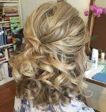 Image Result For Partial Updo Medium Length Penteados Cabelos Medios Penteados Noiva Cabelo Curto Cabelo Curto Para Casamento
