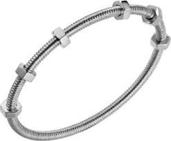 Designed in 1970s new york, the first juste un clou bracelet reflected a wild, freewheeling era. Ecrou De Cartier Bracelet Cartier Bracelet Bracelets For Men White Gold Bracelet