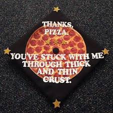 Pizza Graduation Cap Funny Graduation Caps Graduation Funny Funny Graduation Cap Decoration