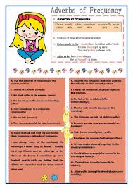 Adverbs Of Frequency Adverbs Adverb Activities Teacher Material