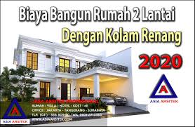 Über 7 millionen englische bücher. Biaya Bangun Rumah Minimalis 2 Lantai Dengan Kolam Renang 2020
