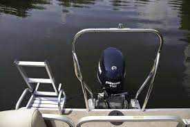 Before to hear it in the water you have to crank it, then anyone that is sitting on the boat gets blasted away. Ski Tow Bar On Every Boat Pontoon Boat Boat Pontoon