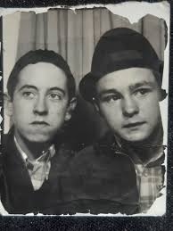 A friend forwarded me this photo, borrowed from this site. Don't know who  posted it originally but that's me sitting down to the right of the blond  haired person, with my late