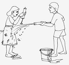 Latest Holi Coloring Pages Drawing Painting Pictures Gif For School Kids Holi Pictures Picture Composition Pictures To Paint