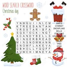 Crossword puzzles are free to play on your desktop or mobile device, and increase in difficulty every day. Easy Word Search Crossword Puzzle Christmas Day For Children In Elementary And Middle School Fun Way To Practice Language Comprehension And Expand Vocabulary Includes Answers Vector Illustration Royalty Free Cliparts Vectors And Stock