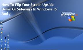 To set the screen to its normal display settings. How To Flip Computer Screen Upside Down Computer Screen Screen Reading Diy