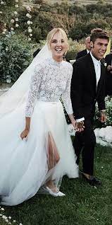 12 Celebrity Wedding Dresses And Its S Clones Wedding Forward Celebrity Wedding Gowns High Neck Wedding Dress Celebrity Wedding Dresses