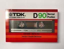 1982 Vintage Tdk D 90 High Output Normal Bias Cassette Tape Vintage Cassettes Audio Cassettes Duplication Ca