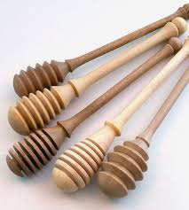 Wood Lid Honey Pot Honey Dipper Wood Turning Lathe Wood Turning Wood Turning Projects