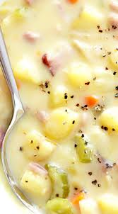 Creamy Ham And Potato Soup Gimme Some Oven Recipe Ham And Potato Soup Potato Soup Easy Homemade Soup