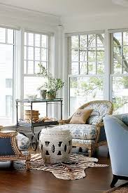 Sweet Sunroom With Amazing Vintage Chairs French Garden Stool Silver Glass Trolly House And Home Magazine Home Decor Inspiration House Interior