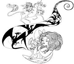 Mia and me is a german television series created by gerhard hahn. Coloring Page Mia And Me 7