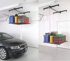 It is also small enough to fit right on a key ring. 13 Pulley System Storage Rack Ideas Storage Rack Storage Garage Storage Racks