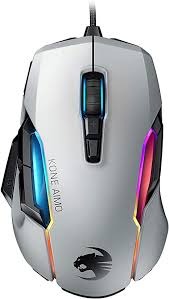 There's a lot of competition in the category, including the steelseries rival 700 and razer mamba. Amazon Com Roccat Kone Aimo Gaming Mouse High Precision Optical Owl Eye Sensor 100 To 16 000 Dpi Rgb Aimo Led Illumination 23 Programmable Keys Designed In Germany White Remastered Computers Accessories
