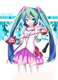 Hatsune Miku Galaxy By Genericmav On Deviantart Miku Anime Hatsune Miku