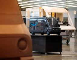 amazon reveals design of its rivian powered electric delivery van teslarati electricity van custom vans