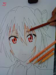Teknik Mewarnai Gambar Wajah Dengan Pensil Warna Jcp