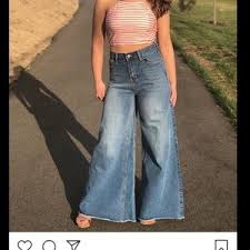 Blank Paige Jeans Denim Wide Leg Blank Paige Nwt Jeans Poshmark