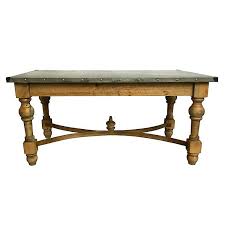 Here you have some really nice brushes as well. Metal And Distressed Wooden Coffee Table Kirklands