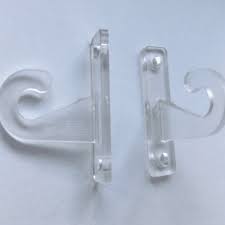 Maybe you would like to learn more about one of these? Pair Of Hold Down Brackets Hooks In Clear Plastic Hook Type Sold As A Pair