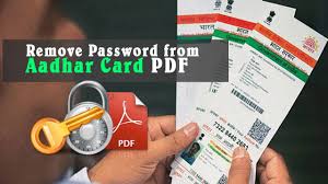 To apply with/ without online arrangement. How To Remove Password From Aadhar Or Aadhaar Card Pdf File Isrg Kb