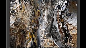 Black And Gold Painting Diy 132 Gold Black And White Flip Cup Pour Youtube Acrylic Pouring Art Acrylic Pouring Gold Acrylic Paint