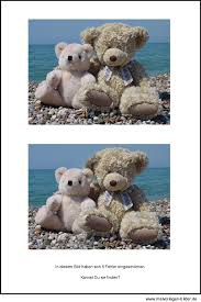 Dies wird ihnen helfen, sich zu entspannen, die probleme des lebens zu vergessen und in die kreativität einzutauchen. Fehlerbild Finde Die Fehler Im Teddy Bild
