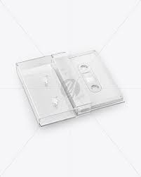 Download Compact Cassette In Case Mockup In Object Mockups On Yellow Images Object Mockups PSD Mockup Templates