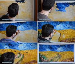 Wheatfield with crows vincent van gogh. Wheat Field With Crows Vincent Van Gogh Painting Repro Flickr